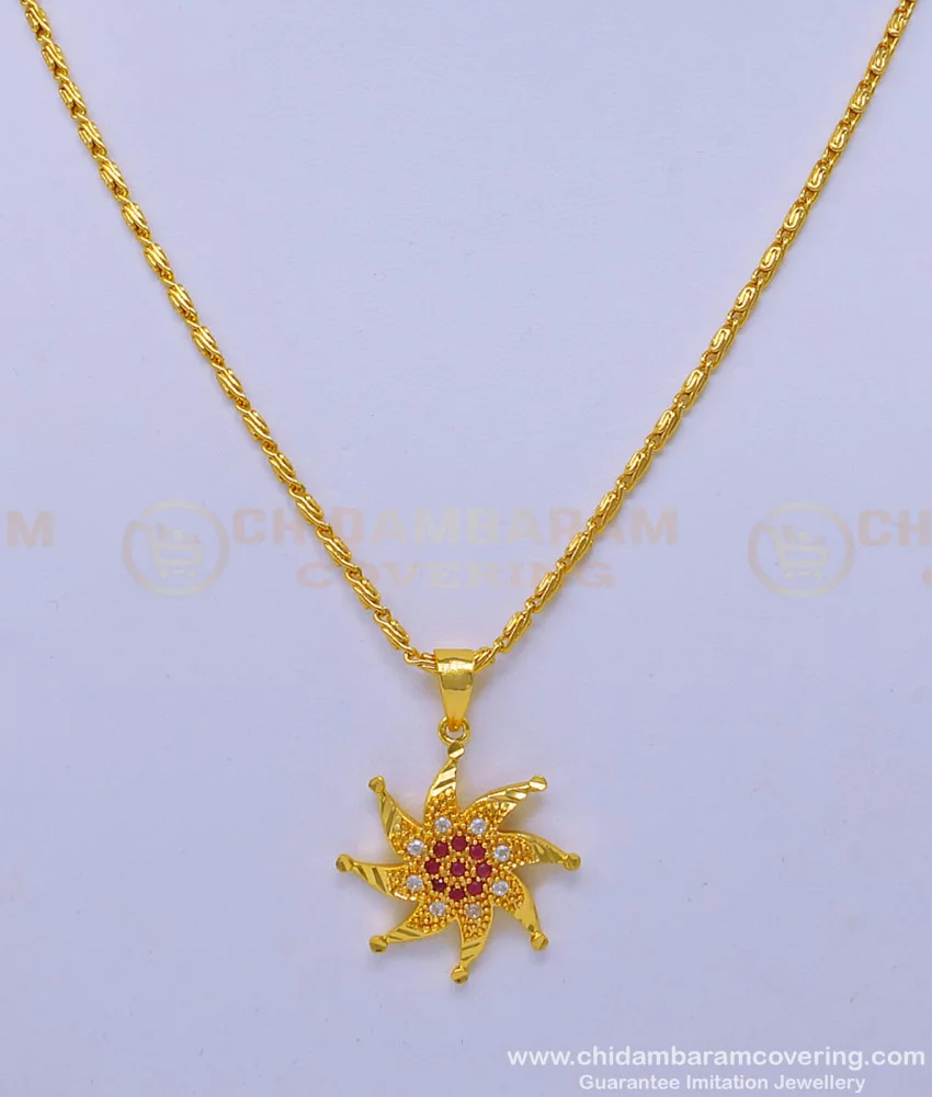 Small gold pendant designs 2024 for female